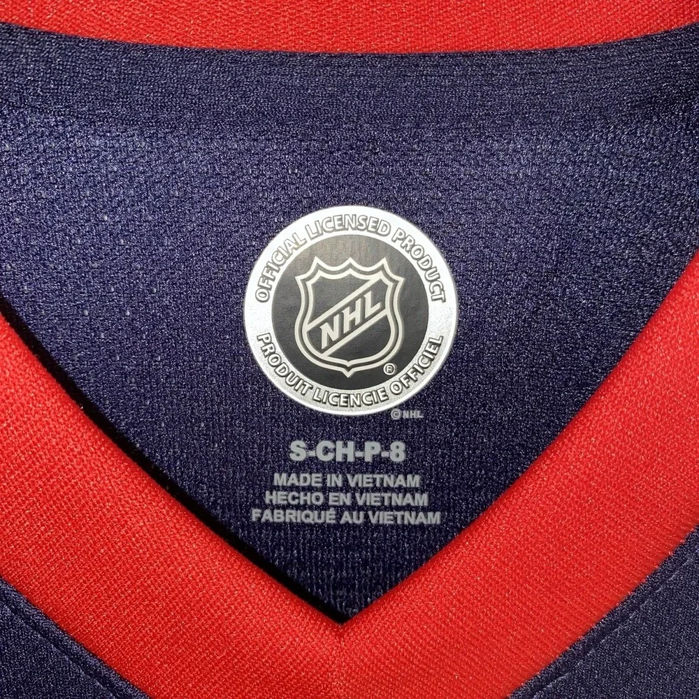 Columbus Blue Jackets NHL Hockey Jersey Youth Kids size Small (8)